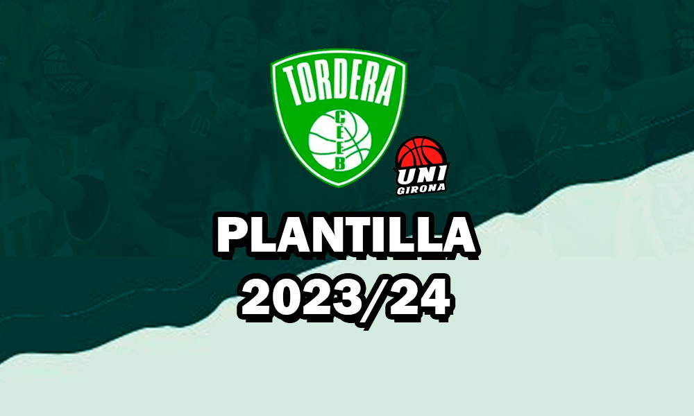 Plantilla CEEB Tordera Unigirona LF2 2023 2024